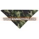 2012 Newest and fashionable Camouflage Printed Cotton Customized Triangle Bandana For Dog