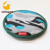 Interactive Pet Toy Flying Disc Dog Tooth Resistant Outdoor Training Camouflage Throw Game Colorful Flyer Water Floating Toy