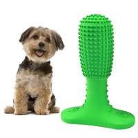 2020 wholesale manufacturer unique eco friendly natural  rubber pet chew toothbrush stick